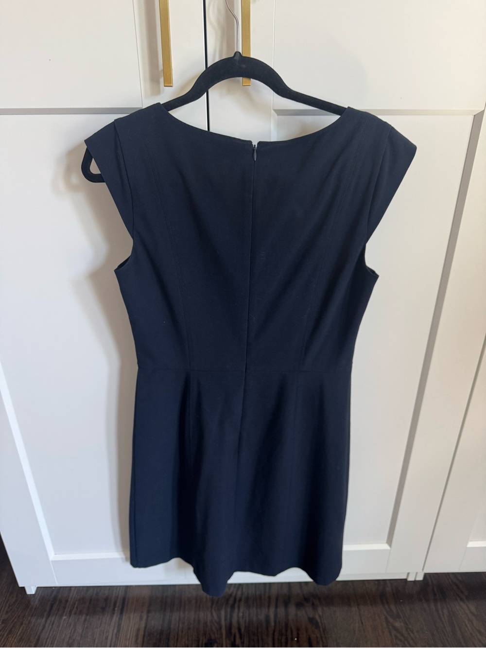 Ann Taylor Navy V-Neck Dress - Picture 2 of 3